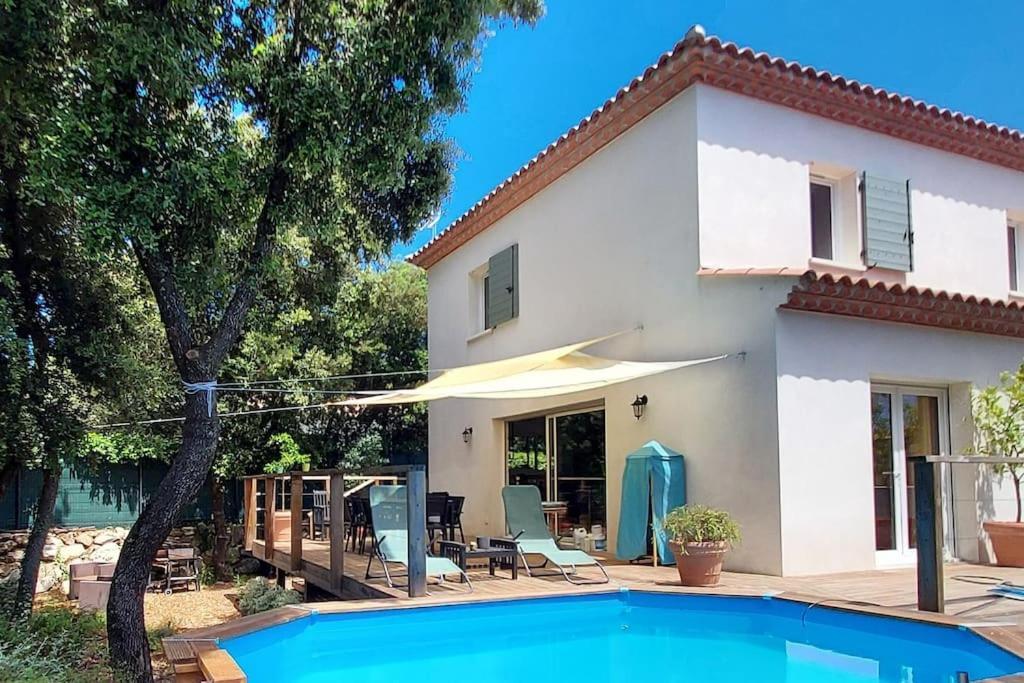 Villa Garrigue - Piscine, Parking, Maison Entiere Beaulieu  Exterior foto