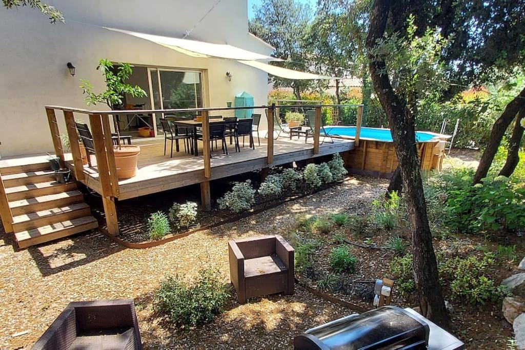 Villa Garrigue - Piscine, Parking, Maison Entiere Beaulieu  Exterior foto